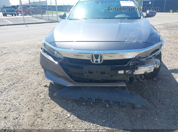 1HGCV1F18LA049869 2020 HONDA ACCORD Gray Widok z przodu