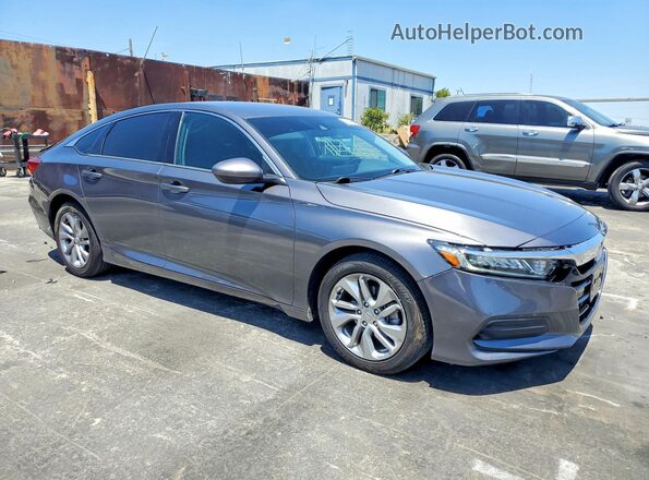 1HGCV1F18LA085402 2020 HONDA ACCORD Gray Front right