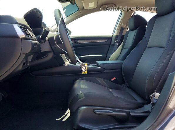 1HGCV1F18LA085402 2020 HONDA ACCORD Gray Front interior view