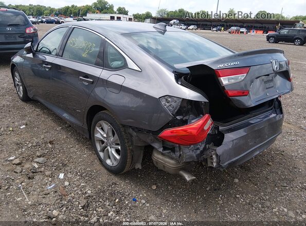 1HGCV1F18LA099543 2020 HONDA ACCORD Gray უკანა მარცხენა