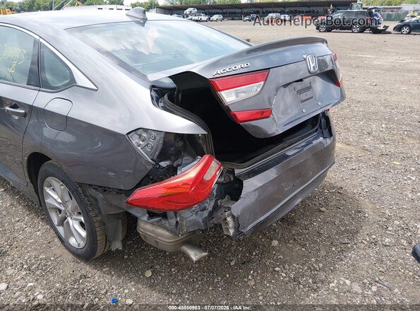 1HGCV1F18LA099543 2020 HONDA ACCORD Gray წინა ხედი
