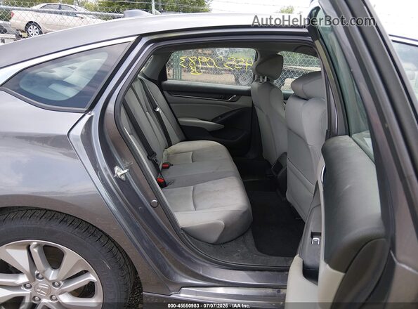 1HGCV1F18LA099543 2020 HONDA ACCORD Gray VIN კოდის სტიკერის ხედი