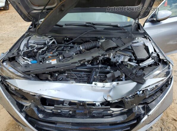 1HGCV1F18LA124926 2020 HONDA ACCORD Silver Rear interior view