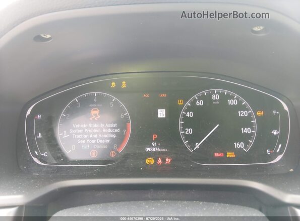 1HGCV1F19JA038165 2018 HONDA ACCORD Red Vista de los asientos traseros