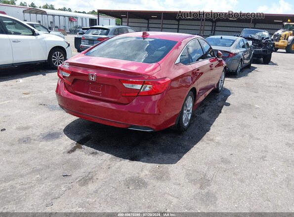 1HGCV1F19JA038165 2018 HONDA ACCORD Red Trasero derecho