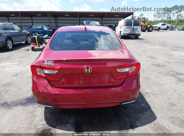 1HGCV1F19JA038165 2018 HONDA ACCORD Red 