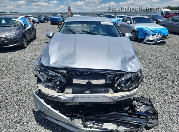 1HGCV1F19JA123152 2018 HONDA ACCORD Silver წინა ხედი