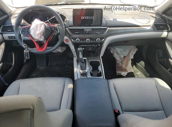 1HGCV1F19JA123152 2018 HONDA ACCORD Silver წინა პანელის ხედი