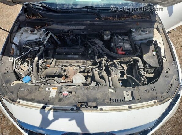 1HGCV1F19JA131610 2018 HONDA ACCORD White Вид задньої частини салону