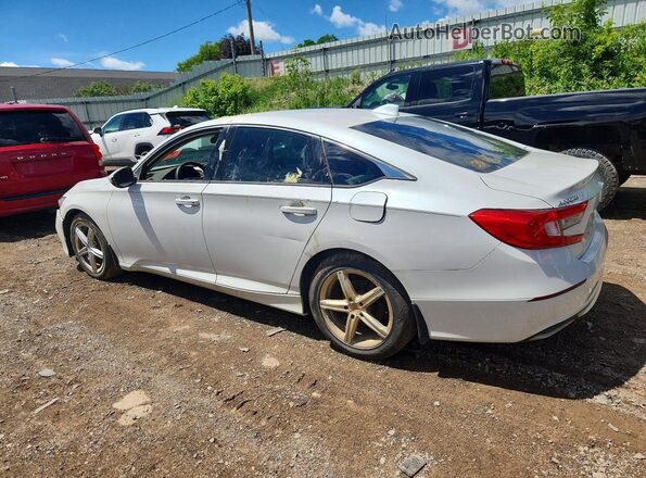 1HGCV1F19JA131610 2018 HONDA ACCORD White Задня ліва чверть