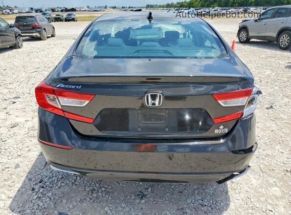 1HGCV1F19JA136502 2018 HONDA ACCORD Gray Հետևի տեսք