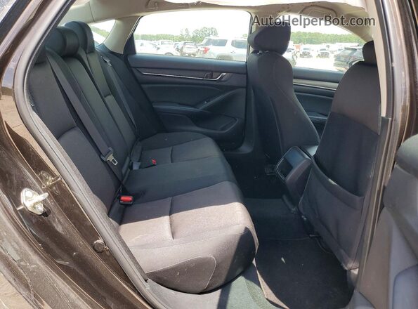 1HGCV1F19JA136502 2018 HONDA ACCORD Gray Հետևի նստատեղերի տեսք