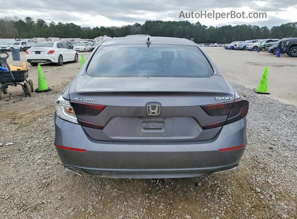 1HGCV1F19JA141117 2018 HONDA ACCORD Charcoal Rear view