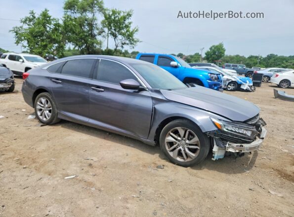 1HGCV1F19JA202367 2018 HONDA ACCORD Gray წინა მარჯვენა
