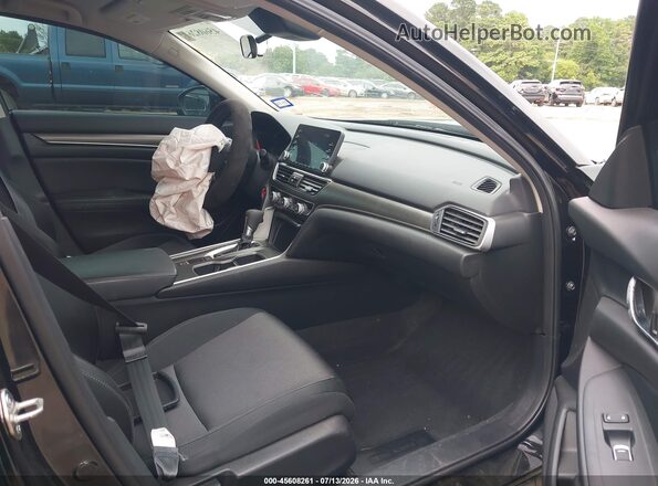1HGCV1F19JA220948 2018 HONDA ACCORD Black Սալոնի դիմացի տեսք