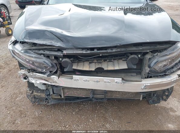 1HGCV1F19JA220948 2018 HONDA ACCORD Black Դիմացի տեսք