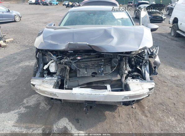1HGCV1F19JA263041 2018 HONDA ACCORD Gray Вид спереду