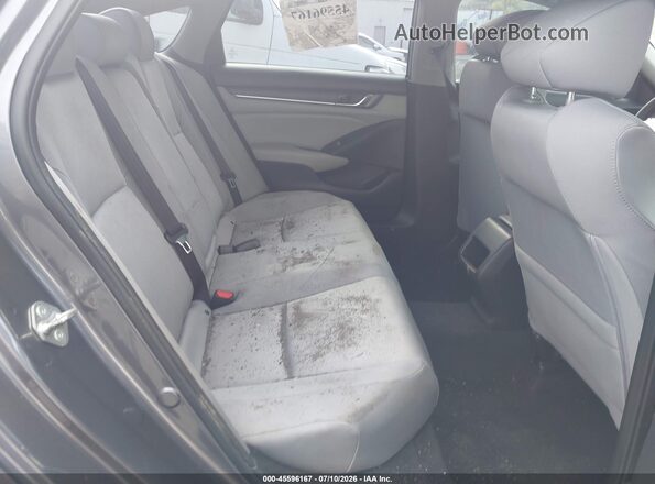 1HGCV1F19JA263041 2018 HONDA ACCORD Gray Вид наклейки з VIN-кодом