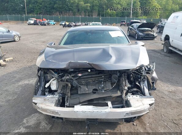 1HGCV1F19JA263041 2018 HONDA ACCORD Gray Вид панелі приладів