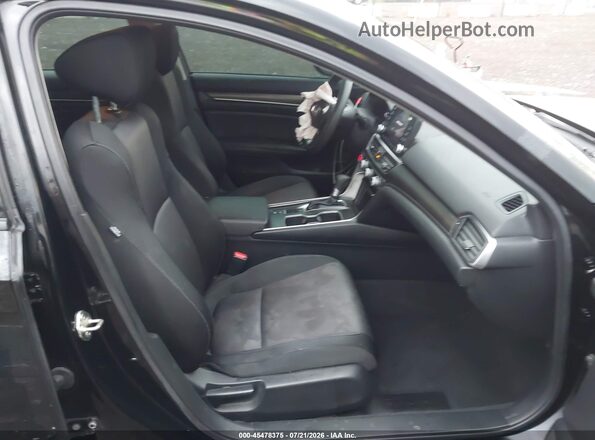 1HGCV1F19KA049667 2019 HONDA ACCORD Black Սալոնի դիմացի տեսք