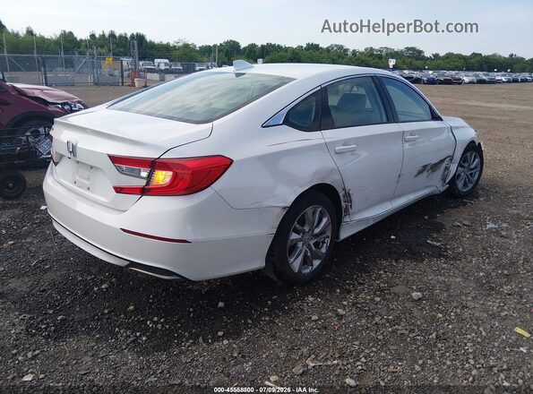 1HGCV1F19KA059910 2019 HONDA ACCORD Белый Задняя правая четверть