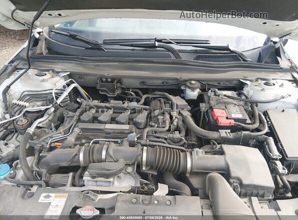 1HGCV1F19KA059910 2019 HONDA ACCORD Белый Вид сзади