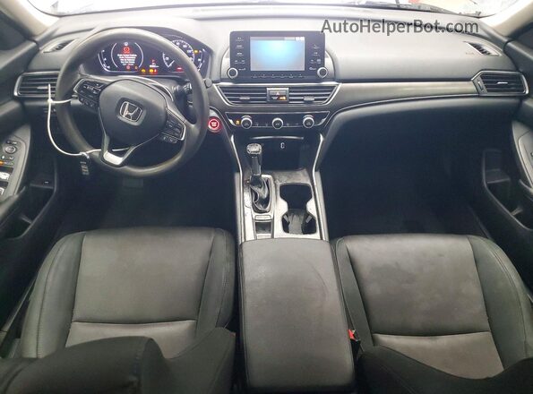 1HGCV1F19KA060023 2019 HONDA ACCORD Gray Vista del salpicadero
