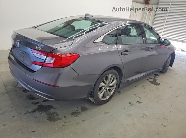 1HGCV1F19KA060023 2019 HONDA ACCORD Gray Trasero derecho