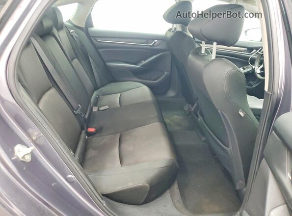 1HGCV1F19KA060023 2019 HONDA ACCORD Gray Vista de los asientos traseros