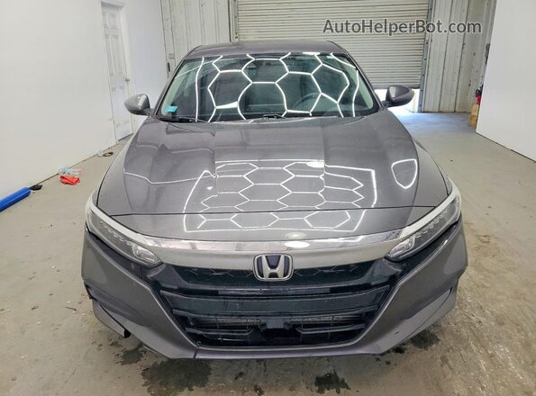 1HGCV1F19KA060023 2019 HONDA ACCORD Gray Vista frontal