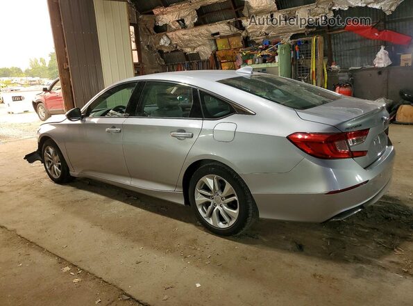1HGCV1F19KA079851 2019 HONDA ACCORD Silver Rear left