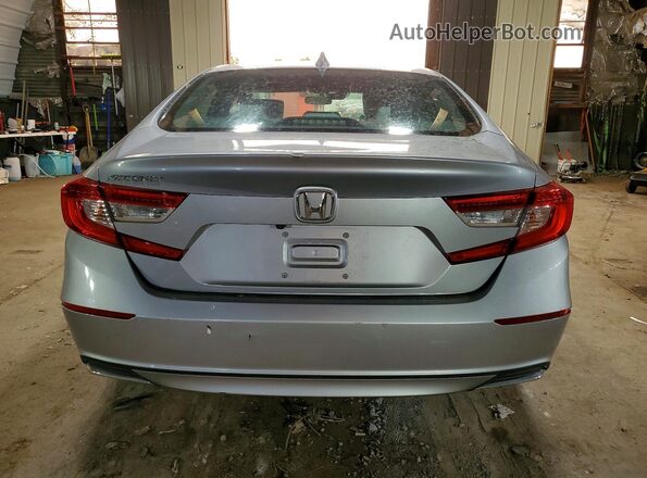 1HGCV1F19KA079851 2019 HONDA ACCORD Silver Rear view
