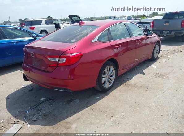 1HGCV1F19KA083317 2019 HONDA ACCORD Red Tył prawy