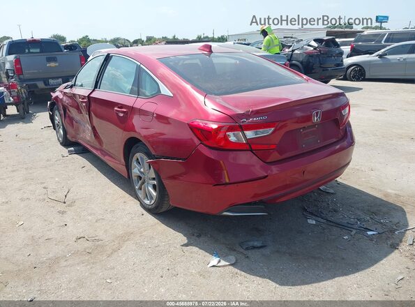 1HGCV1F19KA083317 2019 HONDA ACCORD Red Tył lewy