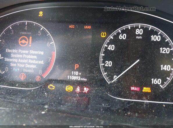 1HGCV1F19KA083317 2019 HONDA ACCORD Red 