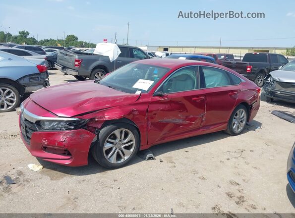 1HGCV1F19KA083317 2019 HONDA ACCORD Red Widok wnętrza 360 stopni