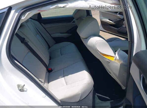 1HGCV1F19KA085651 2019 HONDA ACCORD White Widok naklejki z numerem VIN