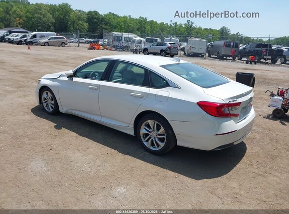 1HGCV1F19KA085651 2019 HONDA ACCORD White Tył lewy