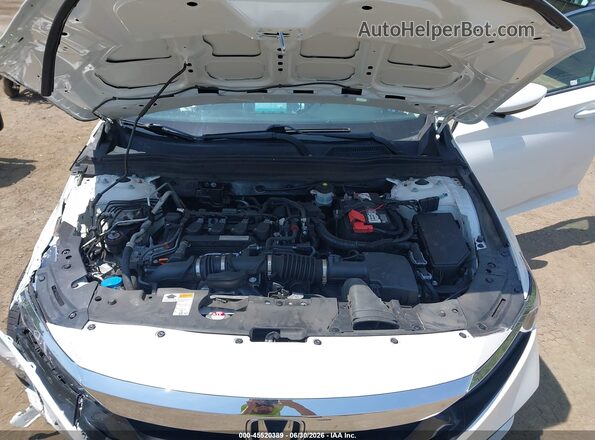 1HGCV1F19KA085651 2019 HONDA ACCORD White Widok z tyłu