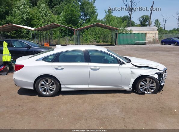 1HGCV1F19KA085651 2019 HONDA ACCORD White Widok wnętrza z tyłu