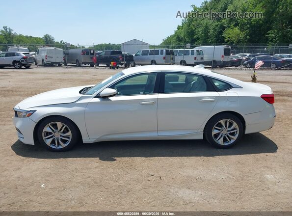 1HGCV1F19KA085651 2019 HONDA ACCORD White Widok wnętrza 360 stopni