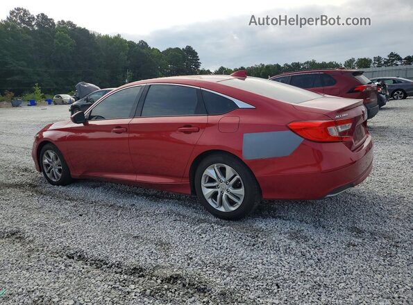 1HGCV1F19KA093751 2019 HONDA ACCORD Red Задня ліва чверть