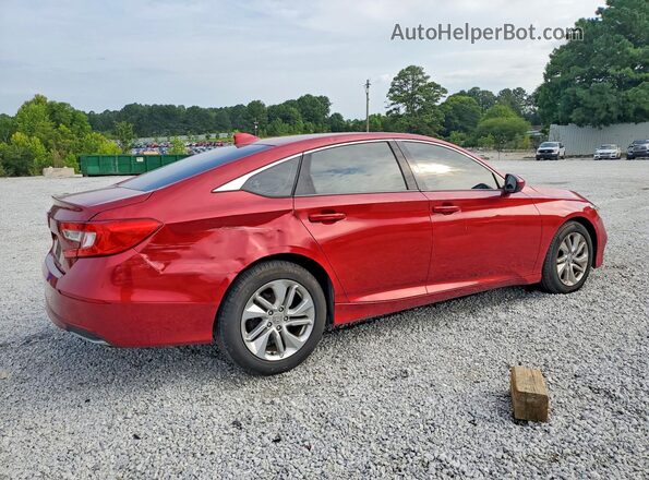 1HGCV1F19KA093751 2019 HONDA ACCORD Red Задня права чверть