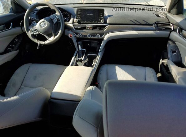 1HGCV1F19KA149557 2019 HONDA ACCORD Charcoal Dashboard view