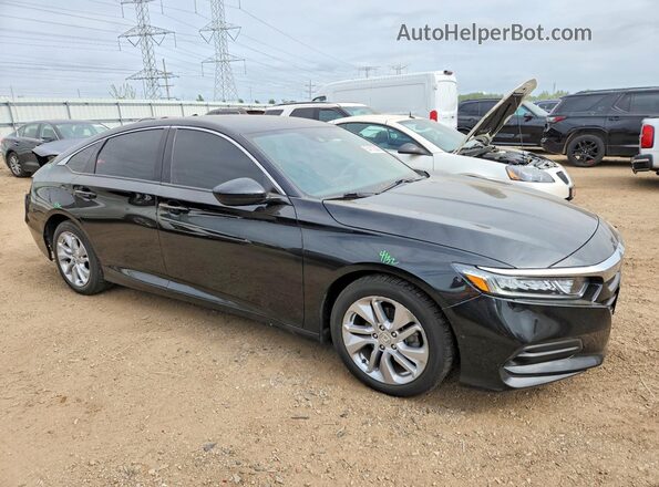 1HGCV1F19KA163720 2019 HONDA ACCORD Black Առջևի աջ