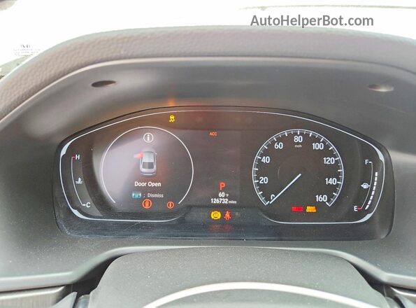 1HGCV1F19KA163720 2019 HONDA ACCORD Black Սարքավորումների վահանակի տեսք