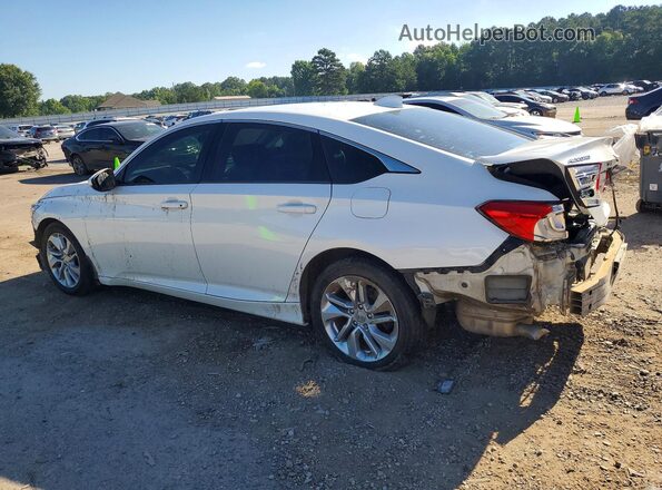 1HGCV1F19LA032904 2020 HONDA ACCORD White Rear left