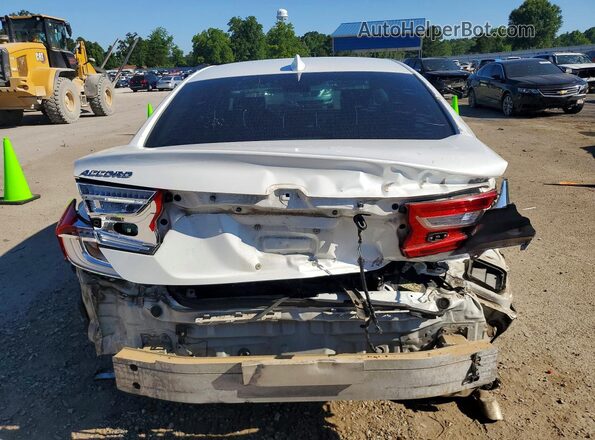 1HGCV1F19LA032904 2020 HONDA ACCORD White Rear view