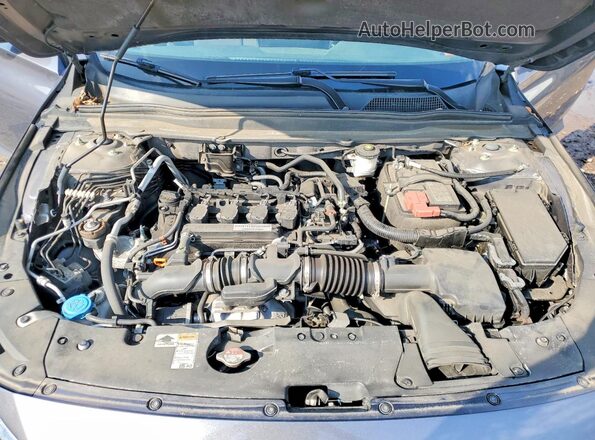 1HGCV1F19LA052568 2020 HONDA ACCORD Gray Սալոնի հետևի տեսք