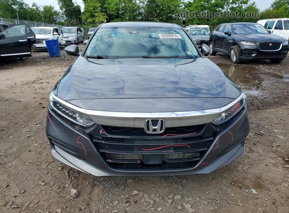 1HGCV1F19LA052568 2020 HONDA ACCORD Gray Դիմացի տեսք